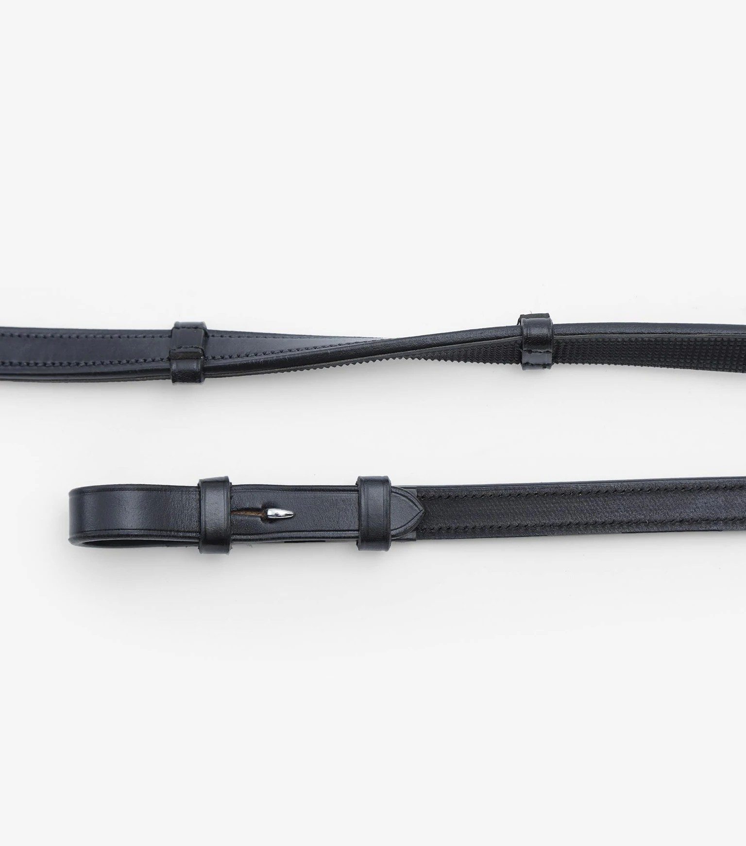 P.E SALVATORE RUBBER AND LEATHER GRIP REINS