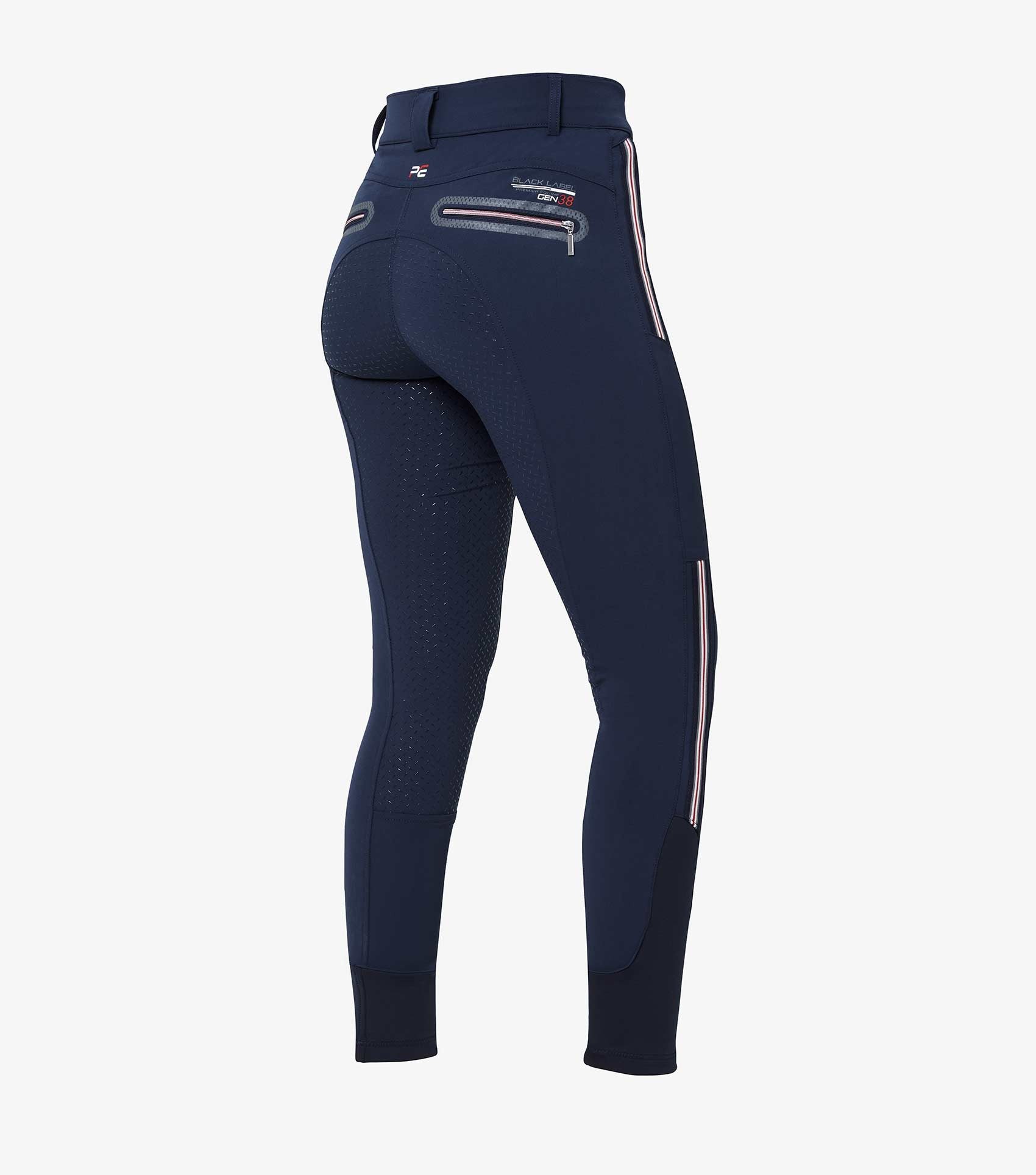 P.E RALLA LADIES HIGH WAIST FULL SEAT GEL BREECH