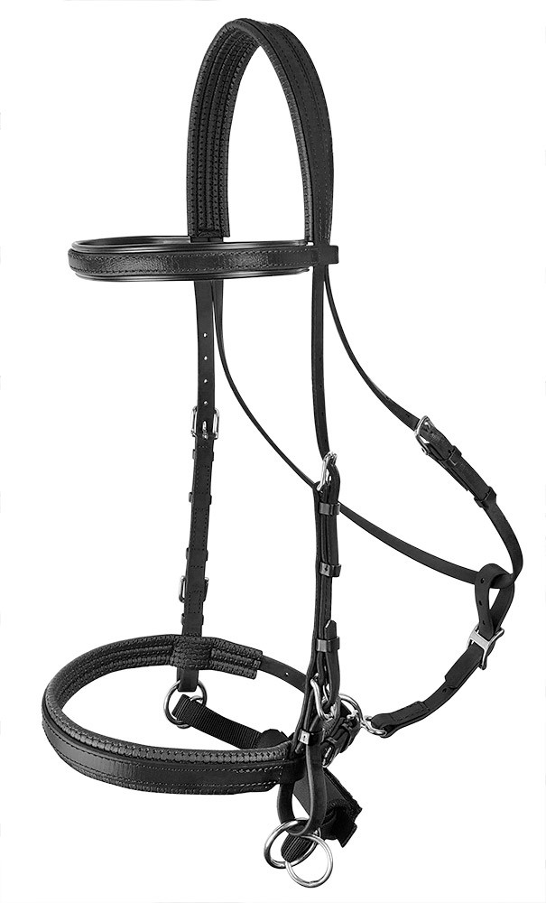 ZILCO SIDEPULL BITLESS 3 IN 1 BRIDLE