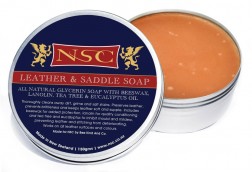 NSC LEATHER &amp; SADDLE SOAP 150G