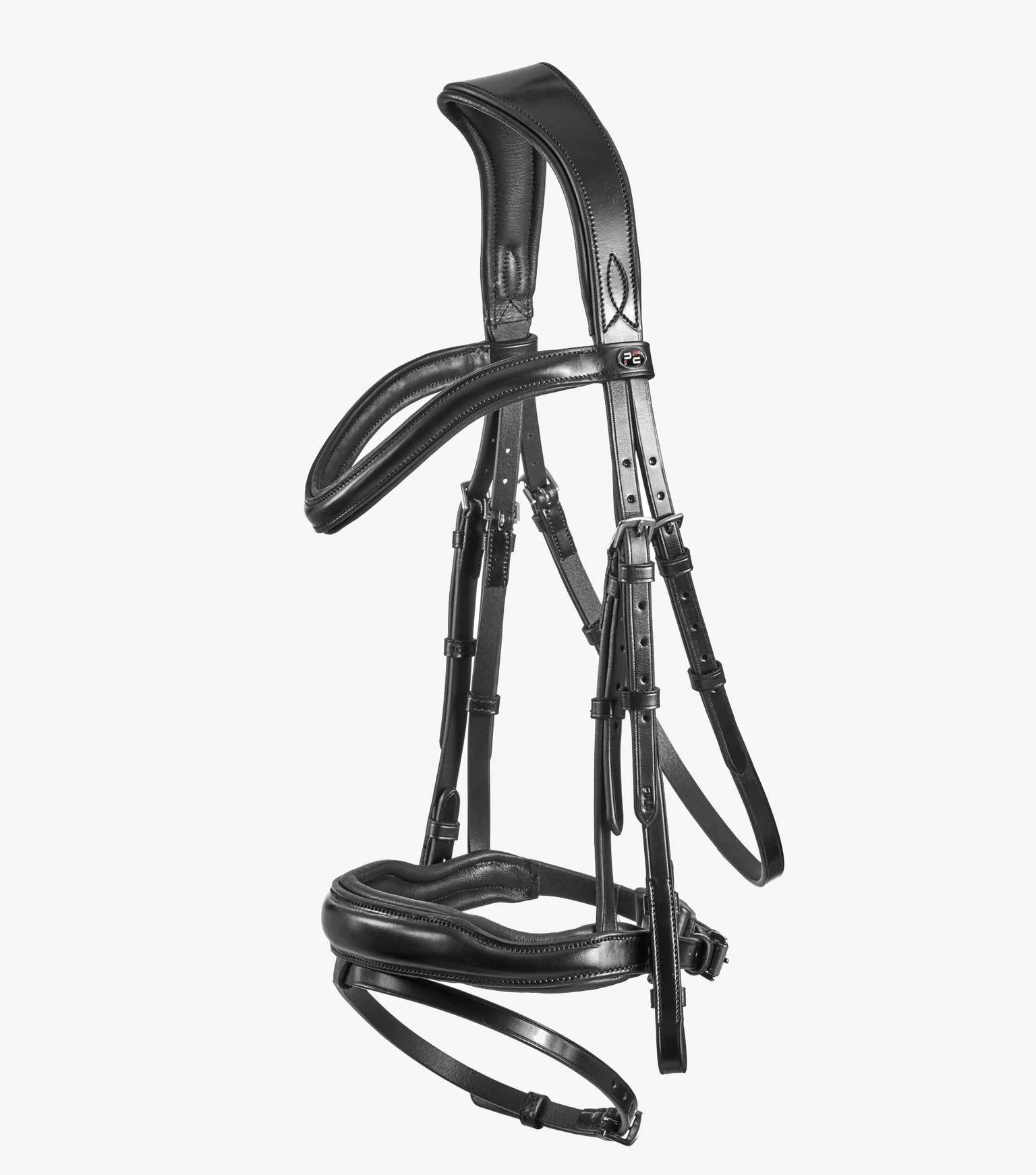 P.E RIZZO ANATOMIC SNAFFLE BRIDLE WITH FLASH