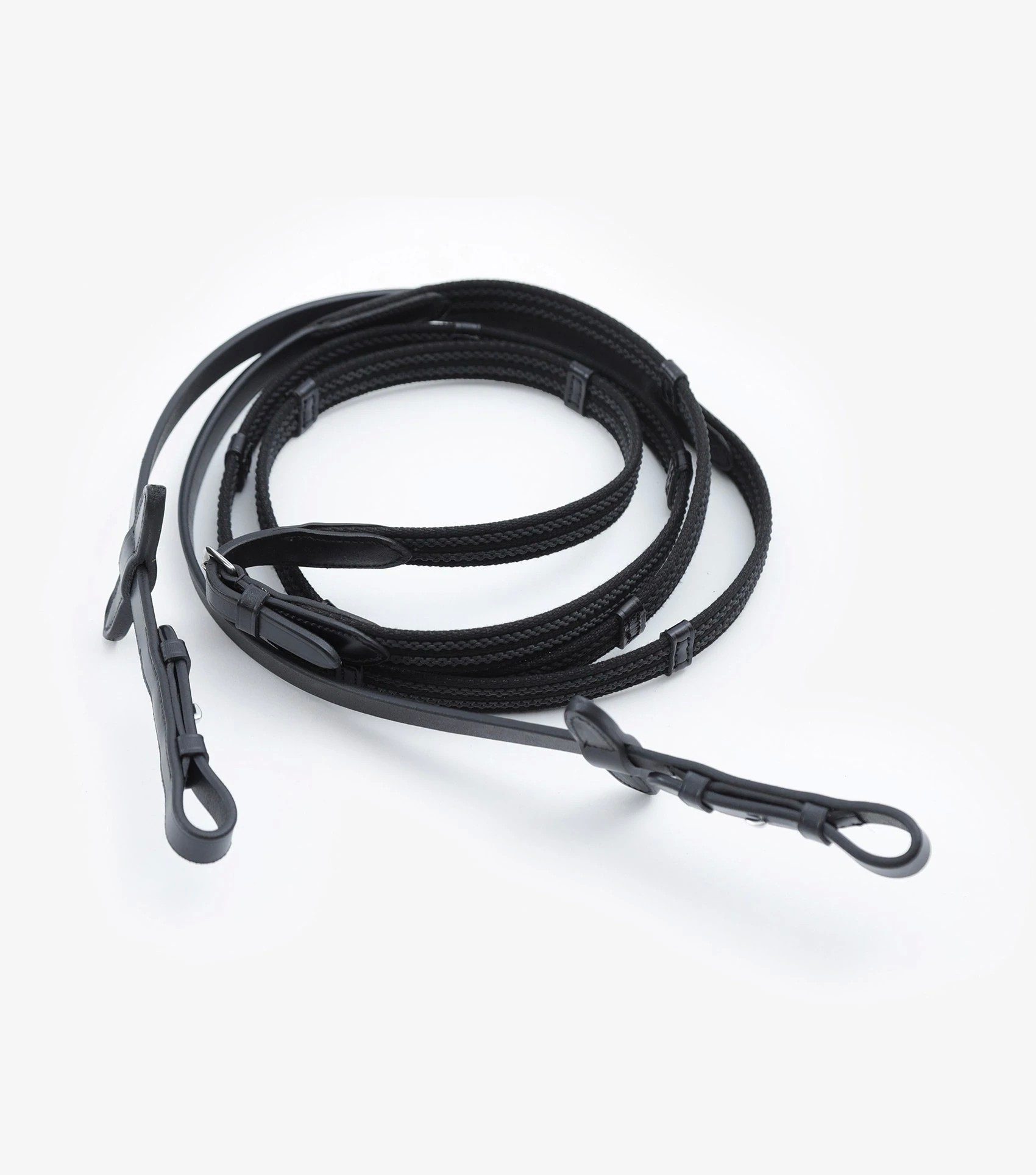 P.E DOMENICO WEB AND RUBBER REINS