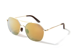 GIDGEE CADENCE GOLD SUNGLASSES