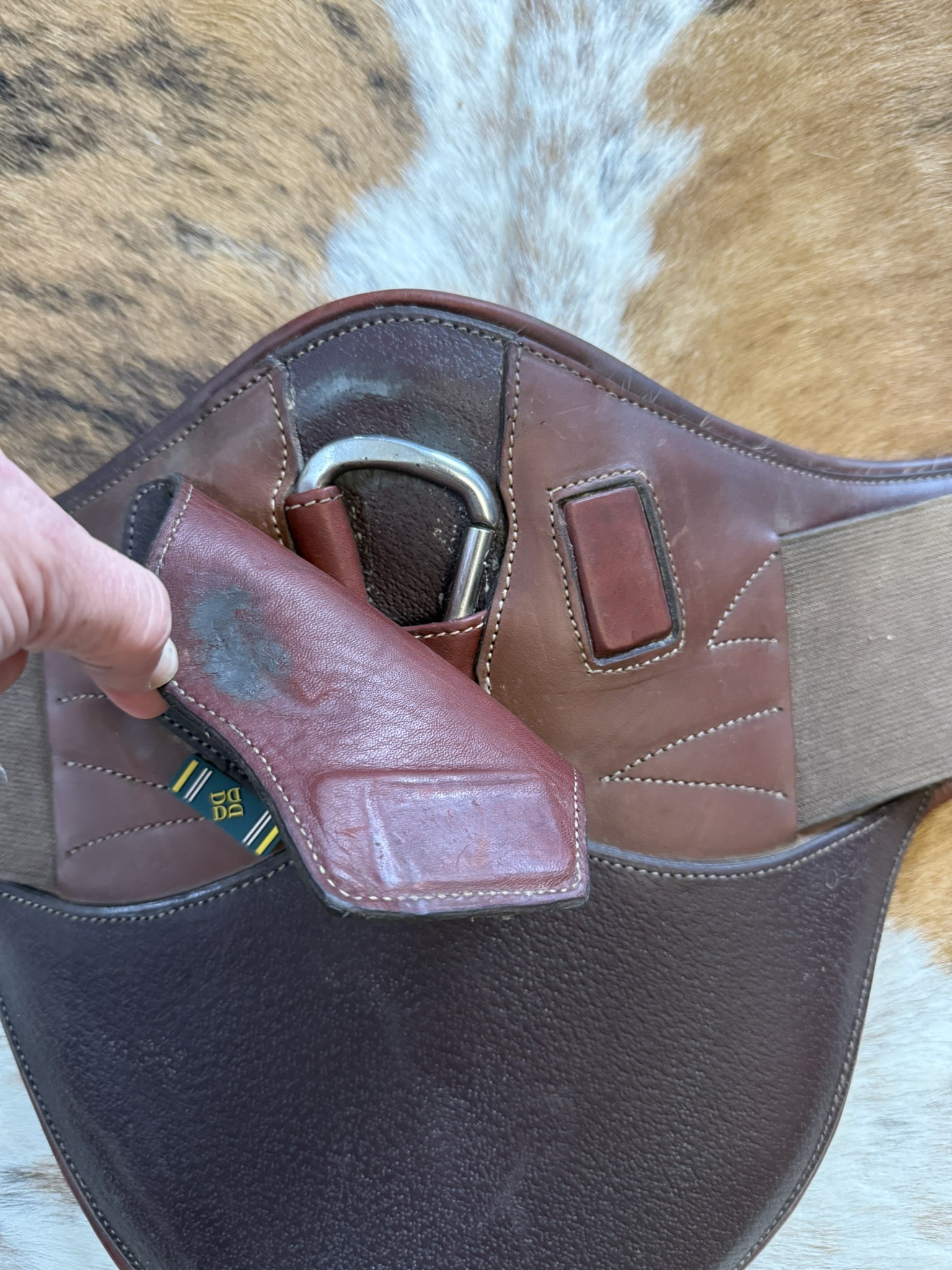 DEVOUCOUX STUD GIRTH 26"