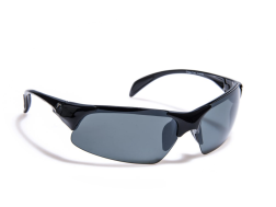 GIDGEE CLEANCUT BLACK SUNGLASSES