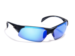 GIDGEE CLEANCUT BLUE REVO SUNGLASSES