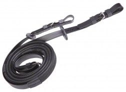 ZILCO REINS - 19MM BUCKLE - BLACK GRIP