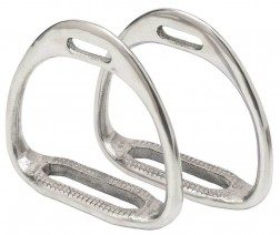 ZILCO STIRRUPS - ALUMINIUM RACE/EXERCISE 12CM